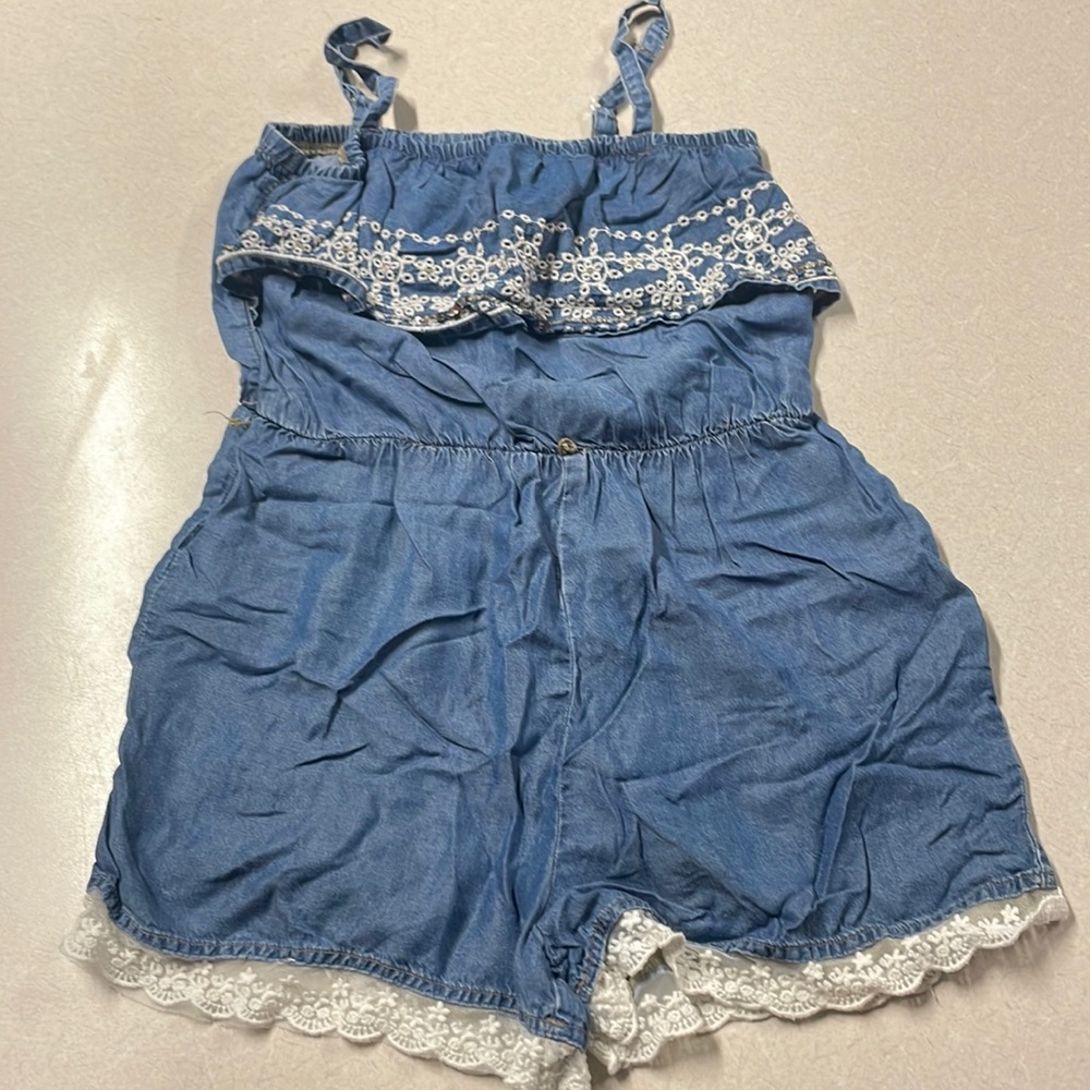 Jean Romper Girls